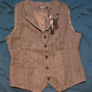 Paul Jones Gray Men's Vest